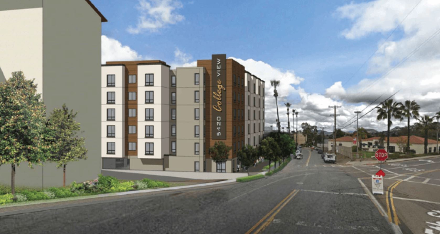 6-Story, 90-Unit Apartment Project Planned Near San Diego State